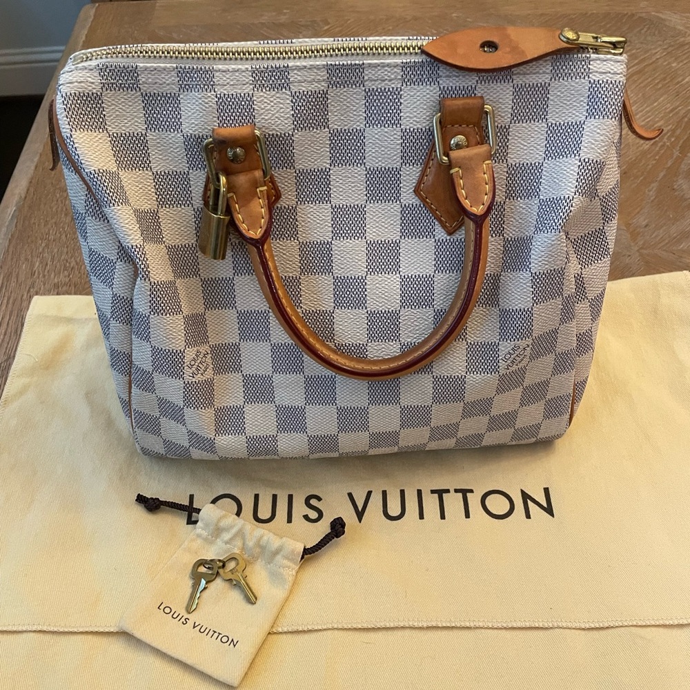 Louis Vuitton Speedy 25 Damier Azur